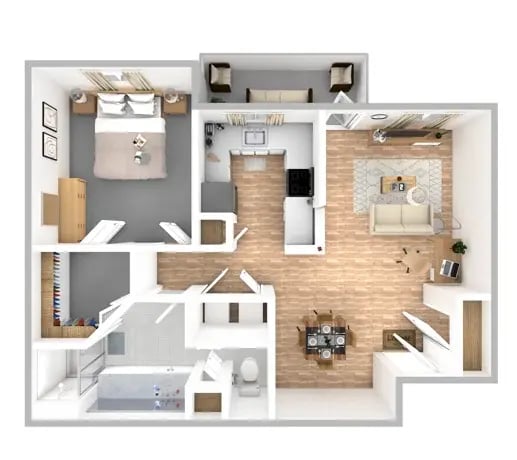 Honey Locust floor plan